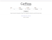 Tablet Screenshot of carfloss.com